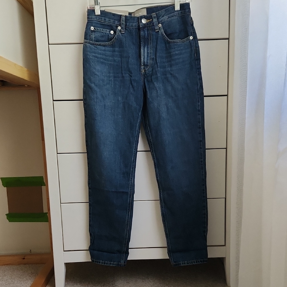 Everlane Women's Straight Leg Blue Jeans